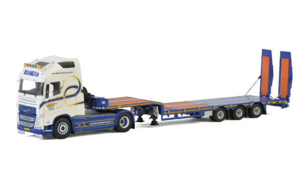 WSI 1:50 VOLVO FH4 XL4X2 低板推車模型VVM Verreiker 01-2441-Taobao