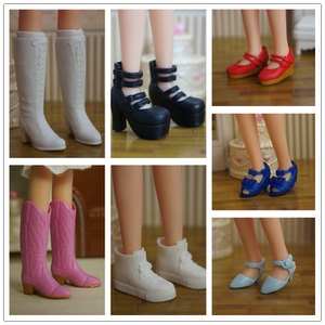 Lilian baby shoes 6 points Azone14 body heart rotten strawberry LICCA Lijiaping feet doll shoes