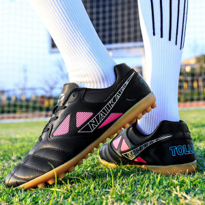 30-45 yards new spring and autumn soft noodle sneakers shoe crushing nails football shoes outdoor school training nail shoes
