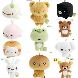 
Final payment Japanese Sanx Rilakkuma Tomorrow Frog Sesame Seal ancient replica plush pendant