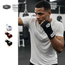 Filtered Boxing Gel Integrated Protective Shield Shock-Absorbing Gloves Lazy Finger Protector Quick Wear Bandage Quick and Easy to Wrap Around the Hand