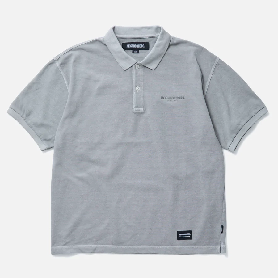 【CLESSTE】 ACTIVE CITY S/S POLO SHIRT ACTIVE CITY S/S DOUBLE COLLAR POLO SHIRT (BLACK×NAVY)