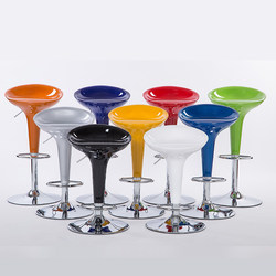 Bar Stool with Adjustable Height, European-Style High Stool, Swivel Bar Chair, Stylish Front Desk Cashier Chair, Simple Mobile Phone Counter Stool
