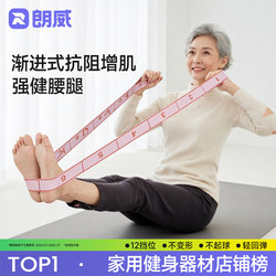 Langwei Muscle-Building Resistance Digital Elastic Band Is Specially Designed for Middle-Aged and Elderly People to Rehabilitate and Train Arm and Leg Muscle Strength