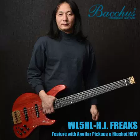 日产Bacchus 巴克斯 WL5HL-H.J.Freaks HJ Freaks 无头贝司 贝斯-Taobao