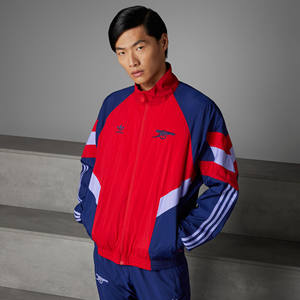 
Adidas Professional Sports Men's Arsenal Football Casual Culture Retro Sports Loose Jacket Coat