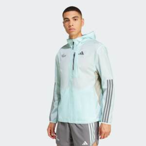 
Adidas men's and women's 2024 Beijing Marathon custom series sports hooded jacket JP0171