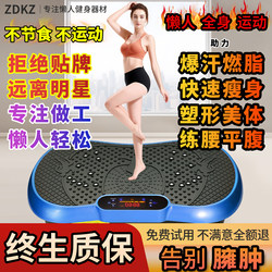 Zdkz Fat-Reducing Machine, Rhythmic Shaking Machine, Lazy Person's Full-Body Exercise Device, Waist and Abdomen Weight Loss Fitness Equipment for Home Use