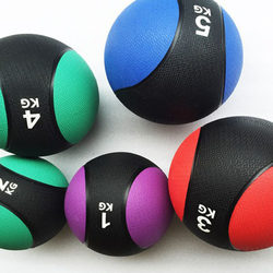 Solid Rubber Medicine Ball, Gravity Ball, Fitness Ball, Waist and Abdominal Training, Agility Training, Strength Training Ball