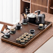 Bộ trà Tangfeng 2023 mẫu mới hoàn toàn tự động khay trà gia đình bàn trà ấm đun nước tất cả trong một bộ trà đạo