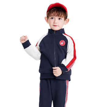 Balabala children's long-sleeved suit campus style
