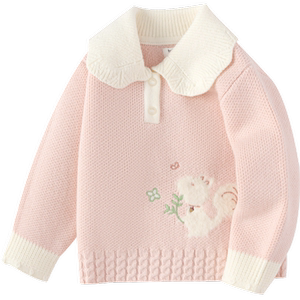 
Balabala children's clothing baby sweaters children's 2026 new winter clothes girls' sweaters versatile tops for boys and girls