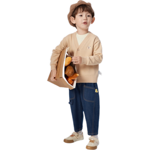 
Balabala children's clothing children's sweaters boys 2026 spring and autumn thin cardigan girls knitted sweaters baby tops trendy