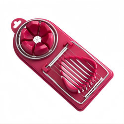 Japanese kitchen multi-functional stainless steel egg cutter preserved egg egg slice artifact practical household tool