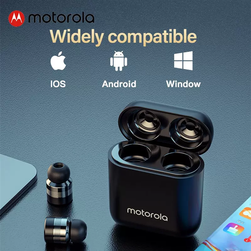 Motorola VerveBuds 115 TWS Wireless Headphones with Mic Spo