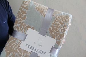 
Xixi Li American-style rural A-style pure cotton cover blanket double-sided skin-friendly air-conditioning blanket blanket sofa blanket bed cover Huanxi sand