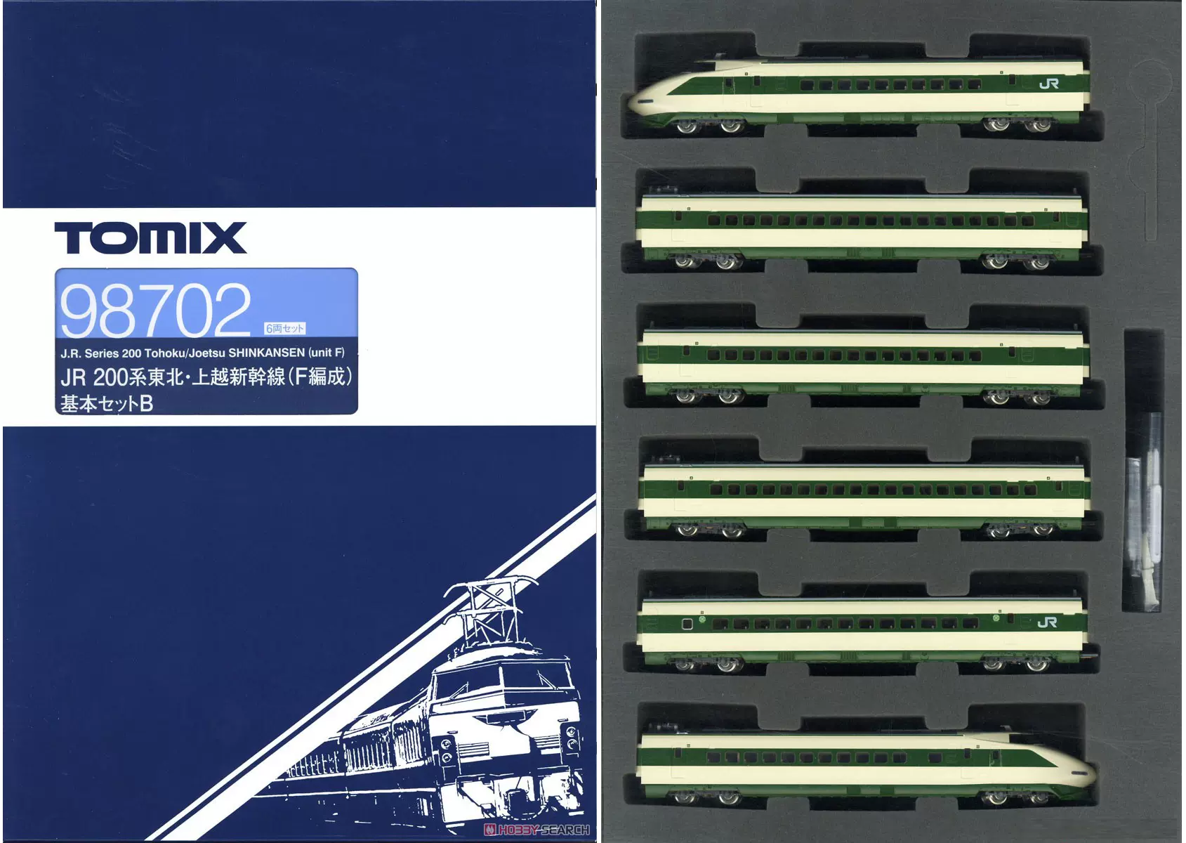 TOMIX Nゲージ 200系東北・上越新幹線 F編成 基本セットB 6両 98702