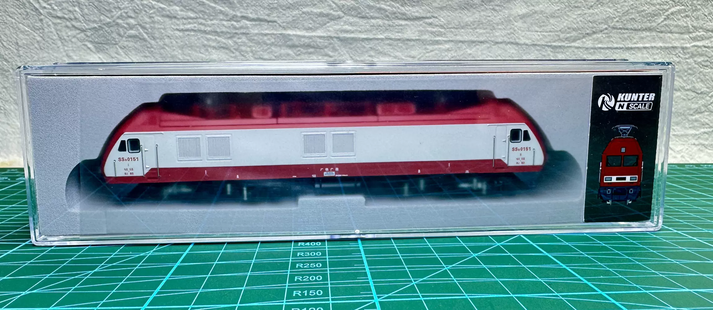 中国 KUNTER 鉄道模型 Nゲージ 韶山9改形 SS9G 電気機関車 赤