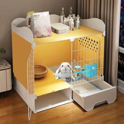 Rabbit-Specific Cage for Home Use, Indoor Rabbit Cage with Large Space, Villa-Style Rabbit Nest, Pet Cage, Rabbit Villa, Luxurious Large Size
