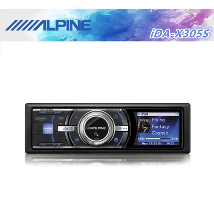 ALPINE正品iDA-X305S支援iPhone車載數位播放器適用多車系音響