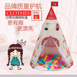Indian Children's Tent Indoor Oversized Playhouse Baby Toy House Cloth Tent Kids Princess Room 1-3 Years Old