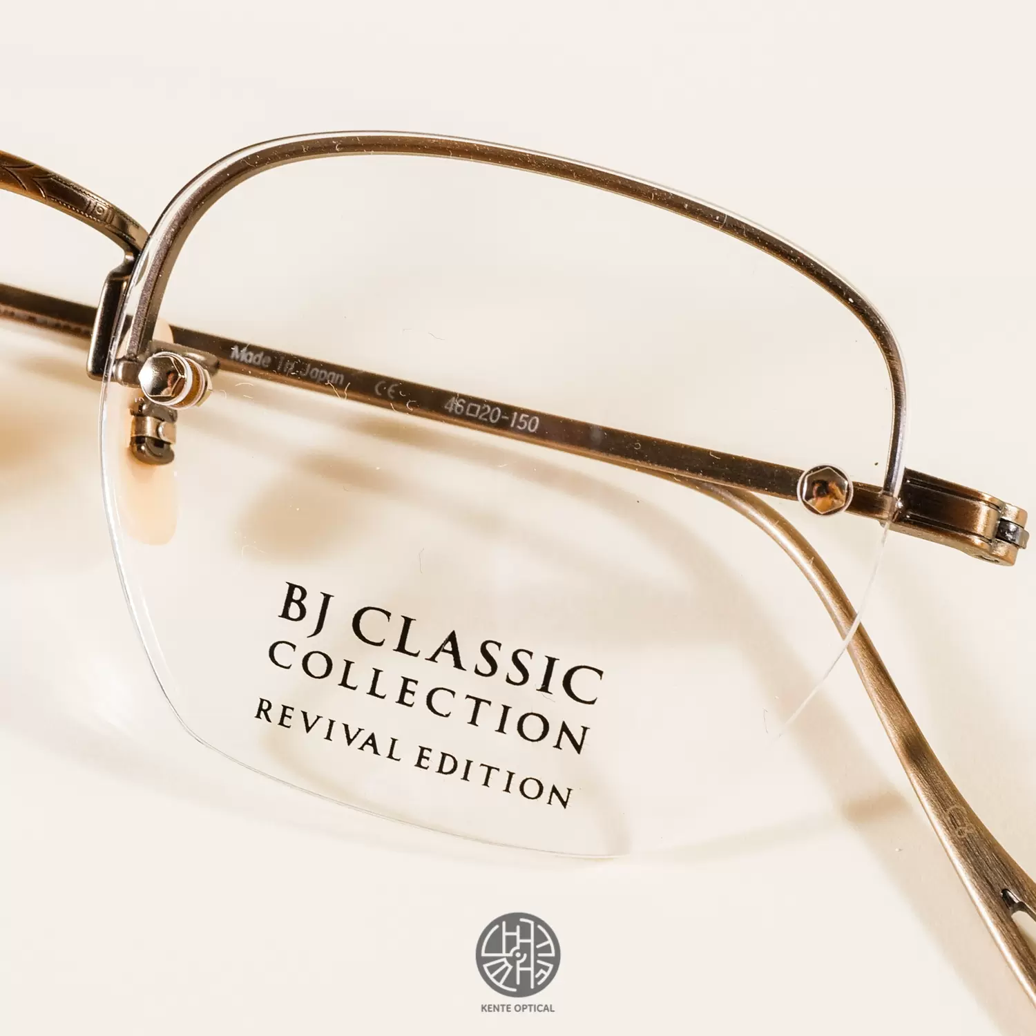 BJ CLASSIC 眼镜日本手工制复古眼镜RIMWAY 02 现货-Taobao