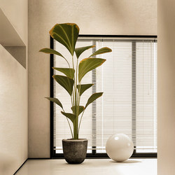 Simulated Green Plants Indoor Floor-Standing Potted Plants Sumatra Palm Fake Tree Landscaping Artificial Plants Soft Decoration Ornaments