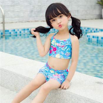 Skirt children's hot spring bikini swimsuit
