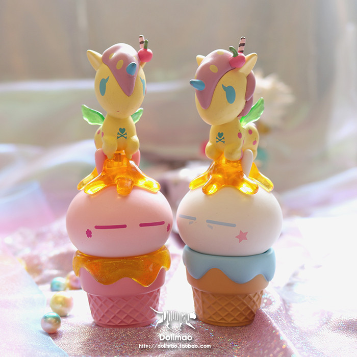 Tokidoki x Tuzki Ice Cream Unicorn Blind Box Figure Tokidoki x Tuzki Ice Cream Unicorn Blind Box Figure