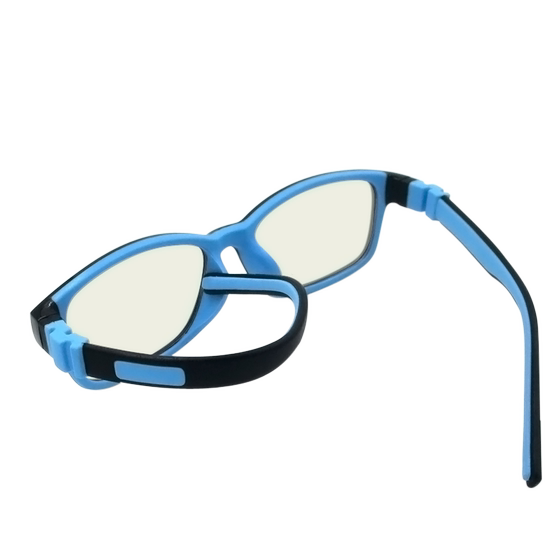 Silicone Student Adult Active Avish Vision Eyes ultra -light myopia Glasses Framework Anti -impact with Glasses Men and Women