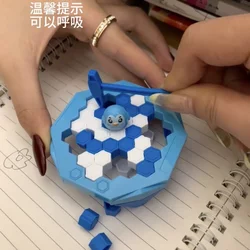 Mini Ice-Breaking Penguin Knocking Ice Cubes Family Interactive Battle Educational Board Game Toy Suitable for Family Entertainment