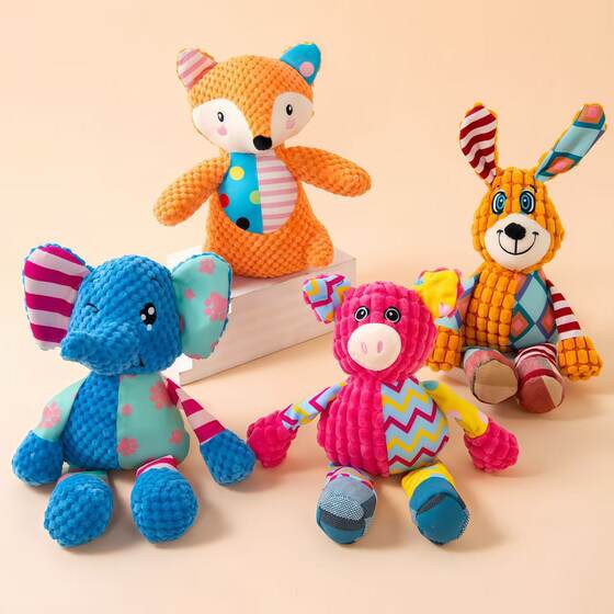
Xiangxiang cat pet toys dog toys plush sound making toys plush bite-resistant molar cat toys pet supplies toys