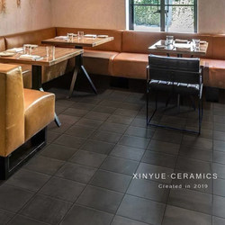 Foshan Retro Black Variety Small Square Tiles B&B Kitchen Bathroom Bathroom Wall Tiles Balcony Coffee Shop Floor Tiles