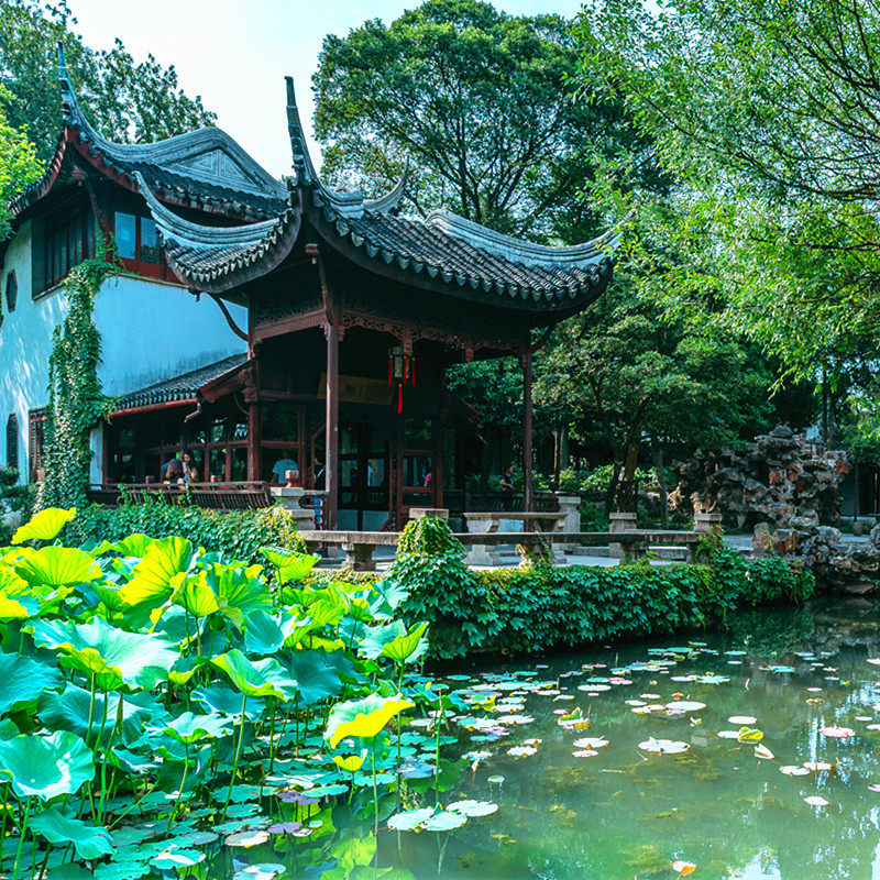 精致小团|南京+苏州+杭州+乌镇周庄4日跟团游/2+1头等舱/5钻酒店