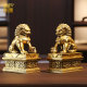 Benbald Palace Men Lion Swing A pair of Chinese Home Furnishing Porch Cabinet Place Living Room Office Decoration Gifts