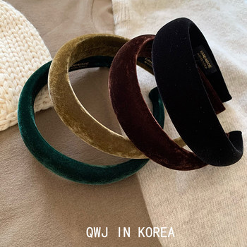 South Korea imported FEVER same retro velvet hair hoop
