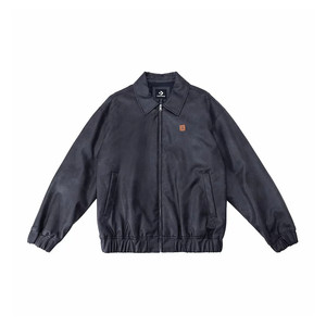 
Converse new men and women couples warm PU leather jacket jacket UCJ413-GC5-GHM