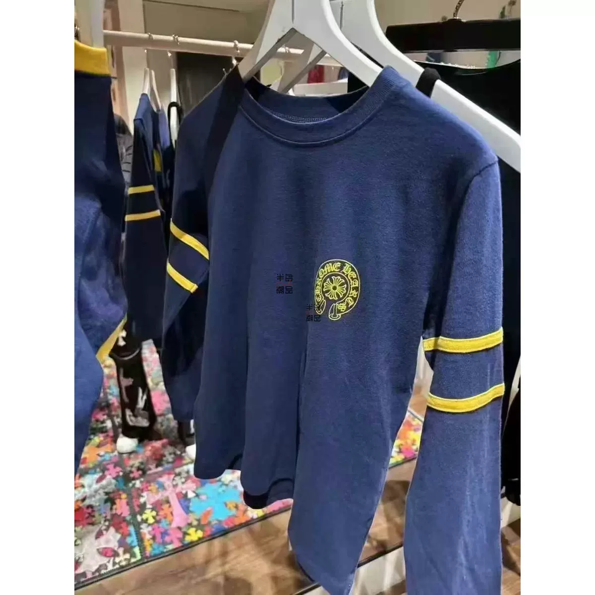 KAPITAL 平田和宏 数字プリント 長袖Tシャツ サイズXL 2025AW KAPITAL 平田和宏寬版棉麻寶石短袖襯衫現貨K2504SS147
