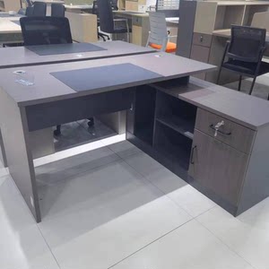 
Desk LDE3 series desk B-3140 staff desk simple modern office work station 1400*1200*750mm
