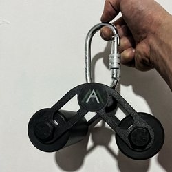 (Magic Wrist Brand) Pull-Up Bar Handle Bearing Rolling Double-Hand Deadlift Grip/Wrist Strength Equipment/Wrist Wrestling