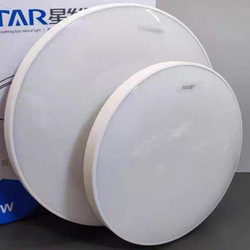 Star Discovery Led Three-Proof Ceiling Light, Ultra-Thin Round Waterproof Bathroom Balcony Bedroom Kitchen Bathroom Light, Hallway Corridor