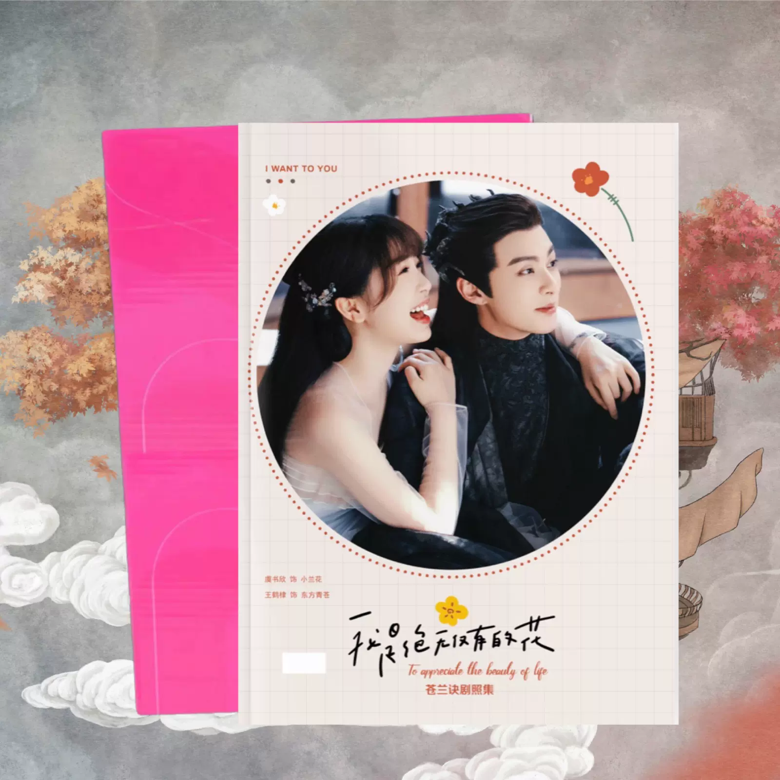 苍兰诀王鹤棣虞书欣写真集高清画册来图定制爱豆周边纪念品