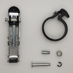 Folding Rod Lock for Electric Bicycle, Safety Plastic Ring, Safety Clip, Small Dolphin Handlebar Accessories