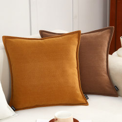 Chenille Nordic Modern Minimalist Solid Color Large Cushion Living Room Pillow Sofa Throw Pillow Backrest Pillow Cover Without Insert
