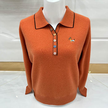 
Middle-aged and elderly mothers’ fashionable blouses, autumn 2025 new style