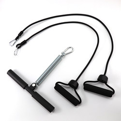 Fat-Reducing Machine, Supine Board, Pull Rope Stepper, Resistance Rope, Abdominal Muscle Board, Elastic Rope, Abdominal Trainer, Universal Spring Booster