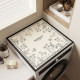 Drum washing machine cover mat, countertop protection mat, French sunscreen, waterproof and dustproof cover, refrigerator cover, bedside table mat