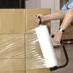50cm Wide Stretch Film Pe Protective Film Plastic Film Packaging Film Industrial Cling Film Large Roll Packing Film