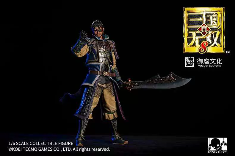 RingToys 1/6 真三国无双8 系列夏侯惇拆封现货