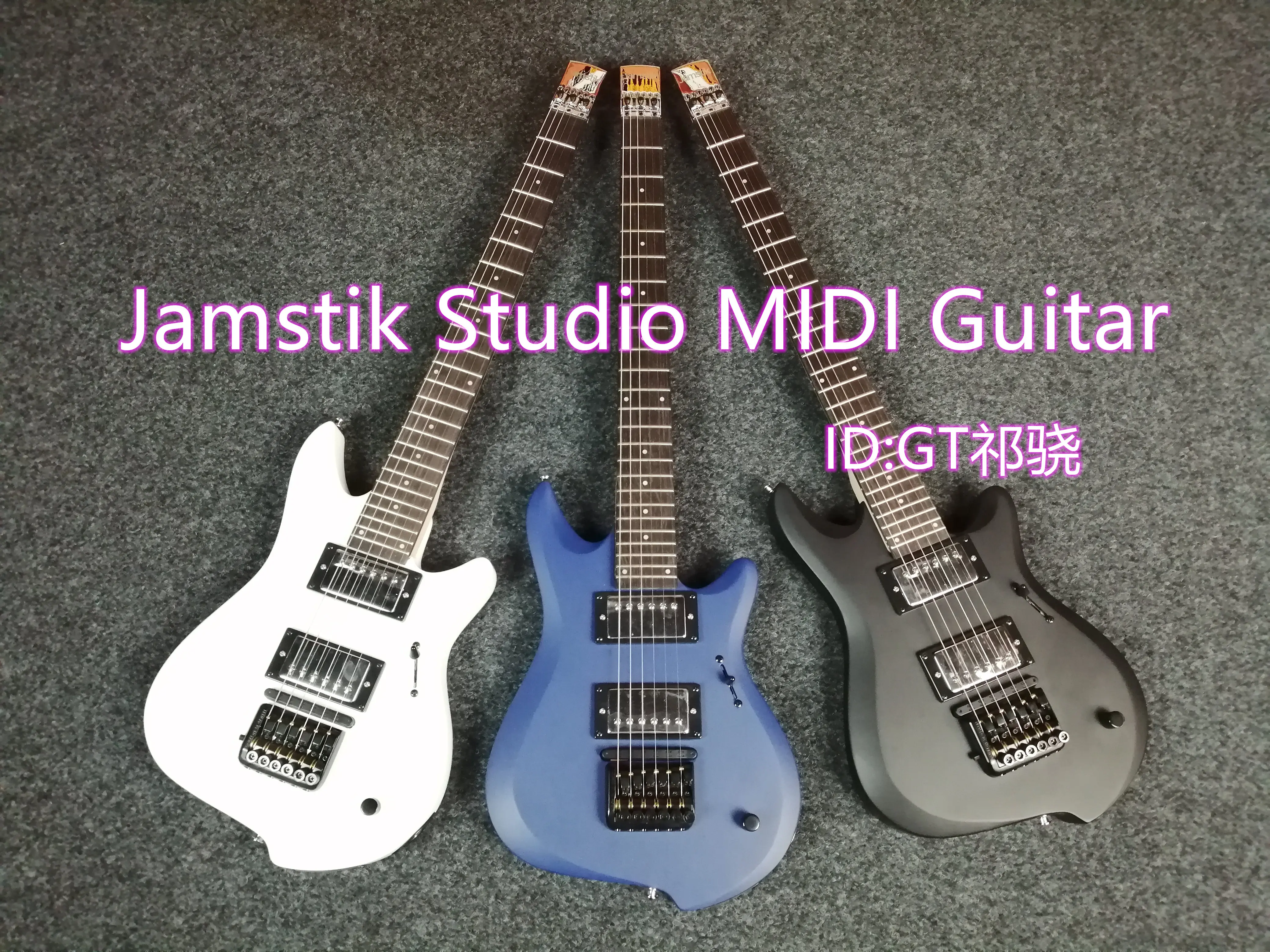 jamstik美品 祁骁力荐】Jamstik Studio MIDI无头智能旅行静音便携式电吉他